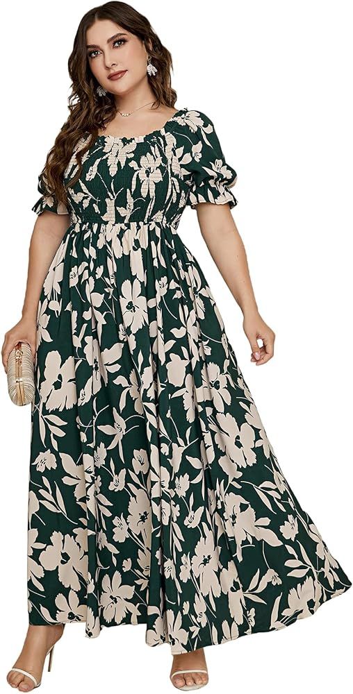 floral boho dress plus size