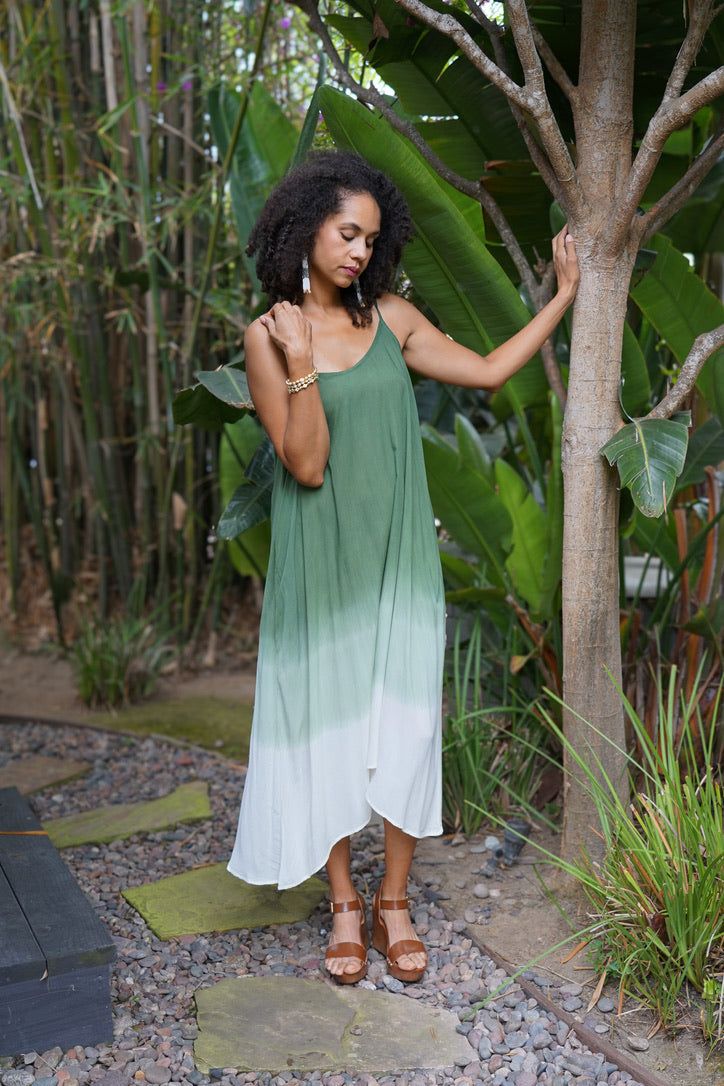high low maxi dress beach