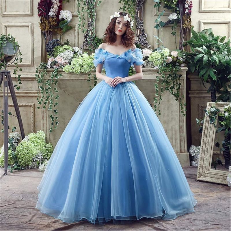 ball gown prom dress cinderella