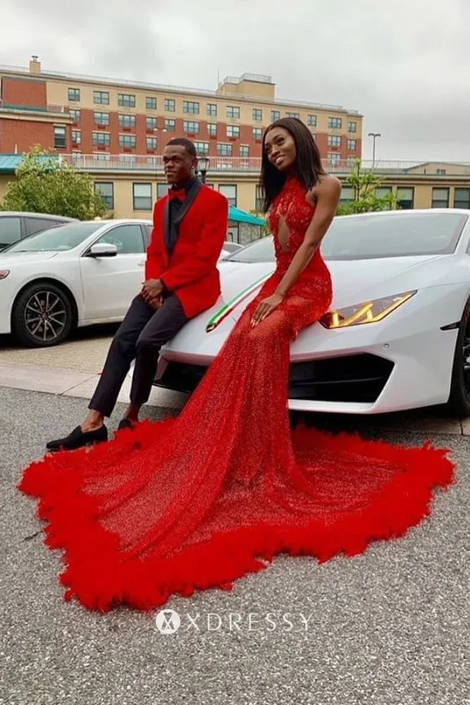 sparkly prom dress long train