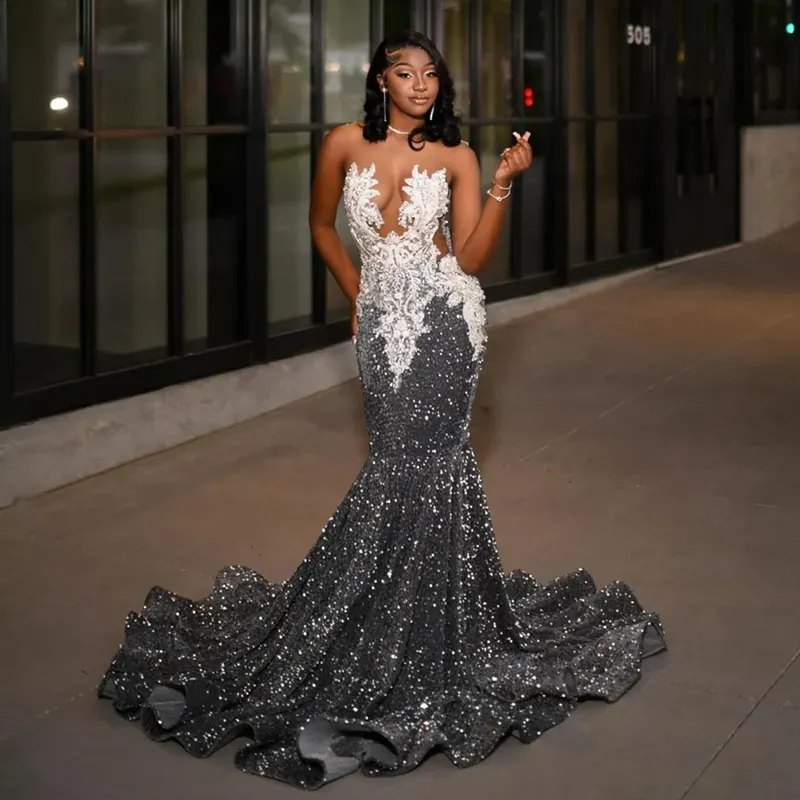 illusion prom dress beaded