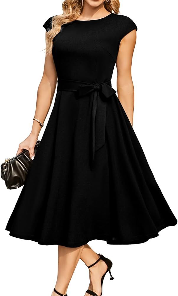 black holiday party dress classic